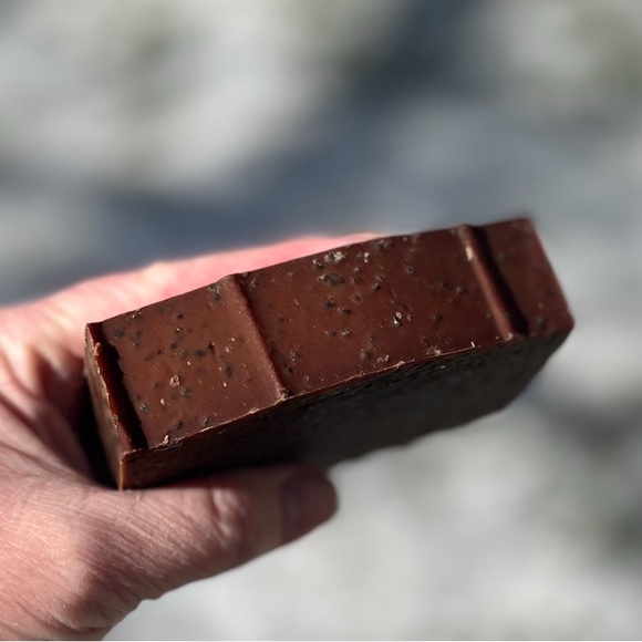 Handcrafted Soap - Artisan - Dark Roast Coffee Exfoliating Bar - Picture 3 of 5